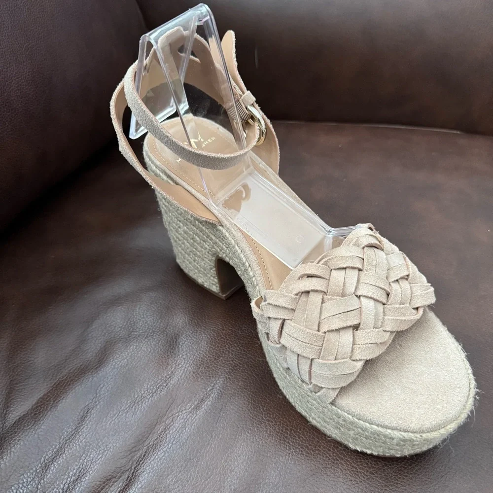 Marc Fisher NEW Odilia Espadrille Platform Sandal Size 11